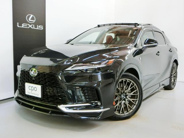 RX RX350 Fスポーツ レクサスCPO保証 Advanced Park 衝突被害軽減ブレーキ パノラマルーフ TRDフロントスポイラー TRDサイドスカート TRDスポーツマフラー&リヤディフューザー TRDリヤウィング(4枚目)