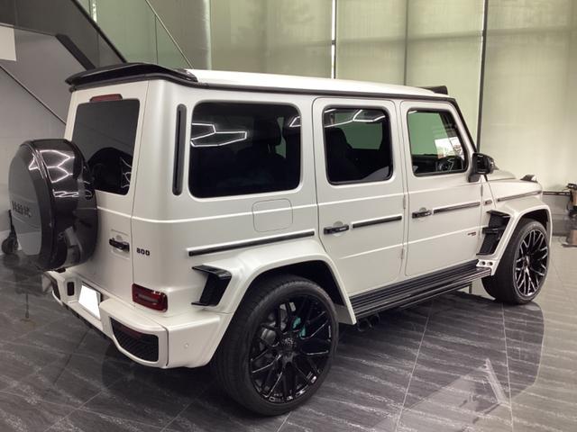 Gクラス G63 ブラバス公認エンジンチューニングG800コンプリート車(5枚目)