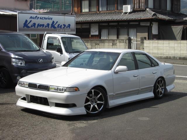 Ａ３１セフィーロターボ５速・ＲＢ２０ＤＥＴ・車高調 ターボ５速・車高調・マフラー・クラッチ・ＬＳＤ・追加メーター・ＥＶＣ