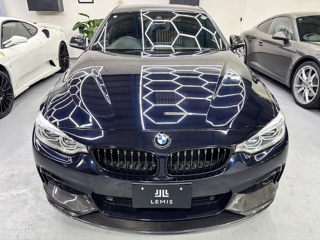 ４シリーズ(BMW) ４２０ｉグランクーペ　Ｍスポーツ　１オーナー後期ＡＲＱＲＡＹ２本出マフラーＦ＆ＲカーボンスポイラーＬＥＤヘッドライト１９ＡＷ黒革シートシートヒーターパドルシフト後期ナビ地デジＴＶバックモニターＢｌｕｅｔｏｏｔｈドライビングアシスト 中古車画像