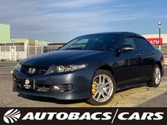 アコード ユーロR 後期モデル 前席左右純正RECAROシート 純正HIDヘッドライト 純正オーディオ 社外むき出しエアクリ 社外片側1本出しマフラー 純正17インチAW 中古車画像