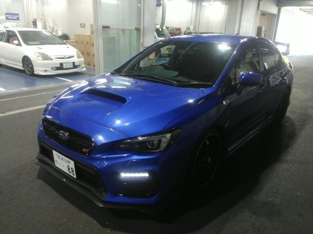 ＷＲＸ　ＳＴＩ(スバル) ＳＴＩ　タイプＳ　ワンオーナー　キーレス　フルセグ　ナビ＆ＴＶ　１９アルミホイール　エアバッグ　ディーラー車　フル装備　助手席エアバッグ　ＥＴＣ　バックカメラ　スマートキー 中古車画像