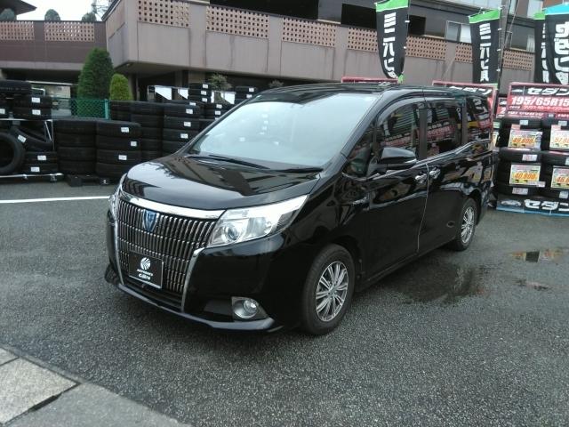 エスクァイア(トヨタ) ハイブリッドＧｉ　ワンオーナー　キーレス　フルセグ　ナビ＆ＴＶ　１５アルミホイール　乗車定員７人　エアバッグ　オートマ　フル装備　ＥＴＣ　バックカメラ　スマートキー 中古車画像