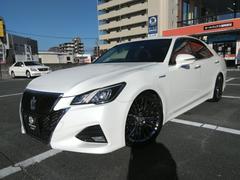 クラウンアスリート アスリートS サンルーフ キーレス フルセグ ナビ&TV 18アルミホイール エアバッグ 電動シート オートマ フル装備 安全装備 助手席エアバッグ サイドエアバッグ ETC バックカメラ スマートキー 中古車画像