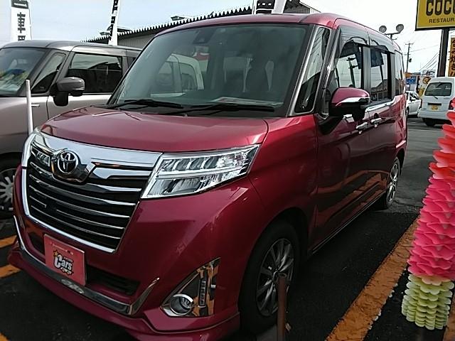 ルーミー(トヨタ) カスタムＧ　Ｓ　両側電動スライド　キーレス　フルセグ　ナビ＆ＴＶ　エアバッグ　オートマ　フル装備　助手席エアバッグ　衝突被害軽減システム　ＥＴＣ　バックカメラ　スマートキー　横滑り防止機能　オートクルーズコントロール 中古車画像