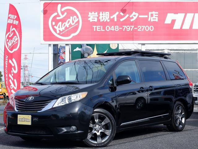 米国トヨタ ＸＬＥ　中古車金利１．９パーセント　新車並行　ＸＬＥ　８人乗り　ワンオーナー　ＸＤロックスター新品アルミ　ＲＨＩＮＯ－ＲＡＣＫフラットラック　両側パワースライドドア　パワーバックドア　サンルーフ　クルーズコン