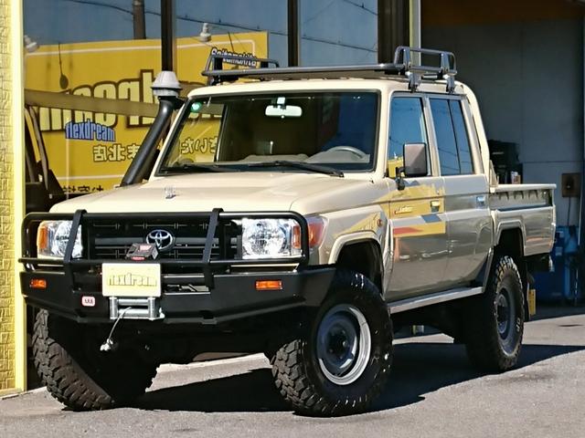 トヨタ ランドクルーザー７０ピックアップ 中東モデル ディーゼルエンジンの中古車 18 平成30 年式 走行3 6万キロ 車体色ベージュ 埼玉県越谷市平方２１５８ １ ランクル専門店 フレックス ドリーム ランクルさいたま北店の在庫 グーネット中古車