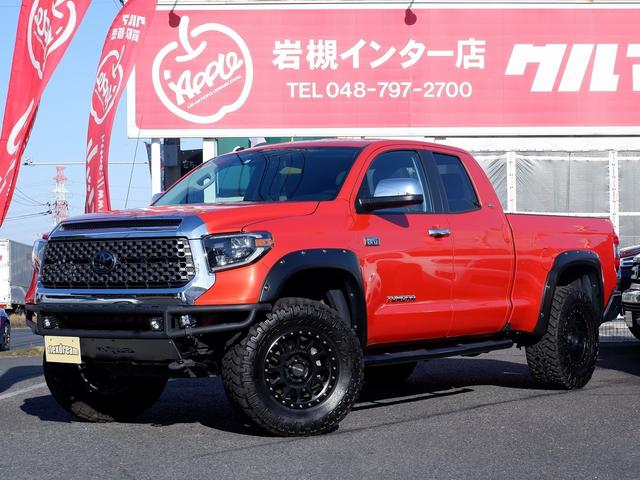 米国トヨタ タンドラ ダブルキャブ　ＳＲ５　新並２０１７年アメリカモデル４ＷＤタンドラ　クルーマックスＳＲ５