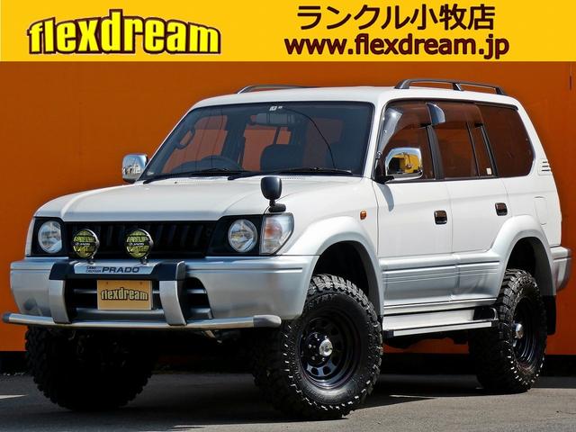 トヨタ ランドクルーザープラド ＴＸリミテッド　丸目フェイス　縦スリットグリル　２インチリフトアップ