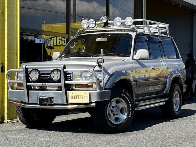 トヨタ ランドクルーザー８０ ＶＸリミテッド　ディーゼルターボ　ＥＣＢガードバンパー　ウィンチ