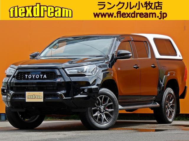 ハイラックス Ｚ　ＧＲスポーツ　４ｘ４ＡＲＢクラシックキャノピー　スポーツガード　ベッドライナー　アティチュードブラックマイカ　ディーゼルターボ　ディスプレイオーディオ　パノラミックビューモニター　レーダークルーズコントロール