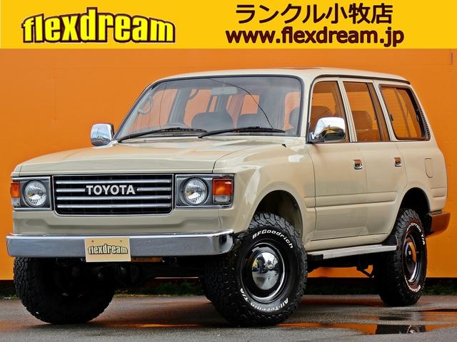 トヨタ ランドクルーザー８０ ＶＸリミテッド　ＦＤ－ｃｌａｓｓｉｃ　クラシックコンプリート　丸目換装Ｖｅｒ３　ＦＤ－ｃａｍｐペンドルトンコラボシートカバー　ガルシアシスコムーン１６ＡＷ　ＢＦＧｏｏｄｒｉｃＡＴ　オールドマンエミューサスペンション