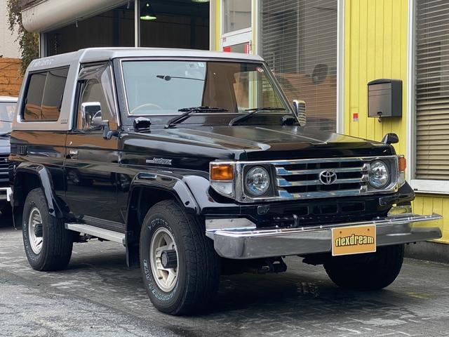 TOYOTA LAND CRUISER 70 ZX | 1997 | BLACK | 224000 km TOYOTA LAND CRUISER 70 ZX | 1997 | BLACK | 224000 km