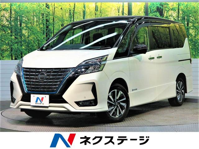 セレナ 日産 ｅ パワー ハイウェイスターｖ 純正１０型ナビ アラウンドビューモニター 両側電動スライドドア ハンズフリーオートスライドドア クルーズコントロール ダブルエアコン スマートキー ｕｓｂアダプター 福岡県 ｅ パワー ハイウェイスターｖ 純正１０型