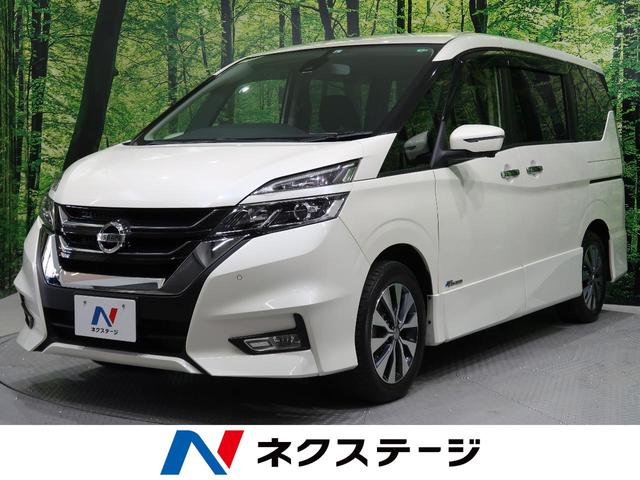 ハイウェイスターG セーフティパックA 純正SDナビ 両側電動ドア エマージェンシーブレーキ クルーズコントロール アラウンドビューモニター コーナーセンサー リアオートエアコン LEDヘッド ETC フルセグTV 禁煙(1枚目)