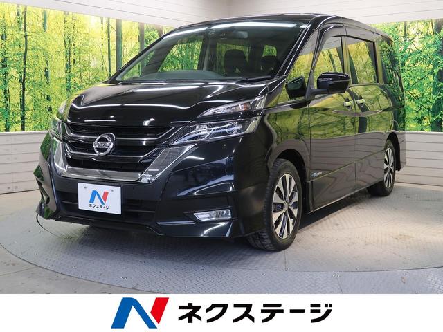 ハイウェイスター 純正9型ナビ フリップダウン 両側電動スライドドア エマージェンシーブレーキ 禁煙車 アラウンドビュー Bluetooth再生 フルセグ ETC LEDヘッド クルーズコントロール ドライブレコーダー(1枚目)
