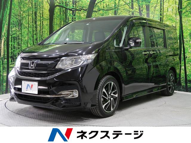 スパーダ フリップダウンモニター 衝撃被害軽減システム 両側電動スライドドア 禁煙車 純正9インチSDナビ 純正17インチアルミホイール バックカメラ Bluetooth再生 ETC 前席シートヒーター(1枚目)