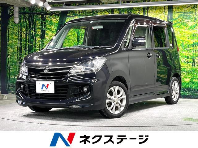 ベースグレード SDナビ 両側電動ドア 禁煙車 Bluetooth再生 ETC HIDヘッド/フォグライト オートライト 純正15AW スマートキー オートエアコン 革巻きステアリング 電動格納ミラー(1枚目)
