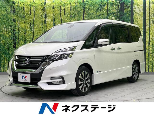 ハイウェイスター 電動スライド 純正9型ナビ 禁煙車 アラウンドビューモニター エマージェンシーブレーキ Bluetooth ETC LEDヘッド クルーズコントロール ドライブレコーダー 踏み間違い防止 車線逸脱警報(1枚目)