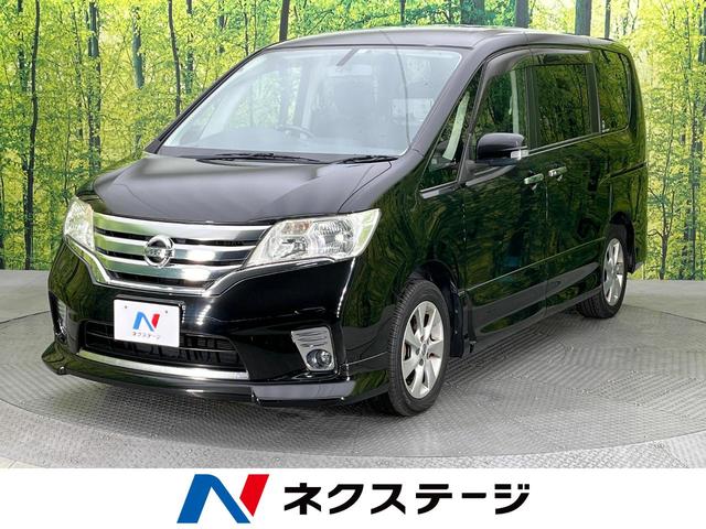 ハイウェイスター Vセレクション 禁煙車 Panasonic製8型ナビ ALPINE製後席モニター 両側パワスラ クルーズコントロール リヤオートエアコン スマートキー ETC アイドリングストップ HIDヘッドライト(1枚目)