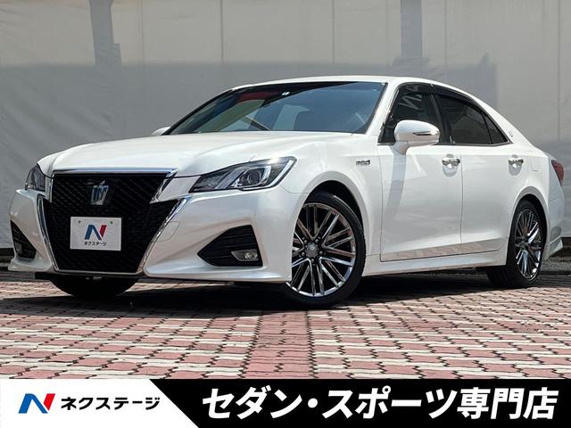 アスリートS 後期型 アドバンストPKG 純正SDナビ バックカメラ トランクイージークローザー 純正18インチスパッタリングAW パワーシート シートヒーター LEDヘッドランプ ステアリングヒーター ETC(1枚目)