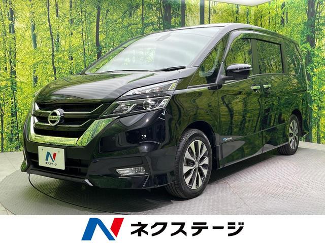 ハイウェイスター Vセレクション 両側電動ドア 後席モニター 純正9型ナビ 全周囲カメラ エマージェンシーブレーキ Bluetooth LEDヘッド クルコン ドラレコ ETC リアオートエアコン スマートキー 革巻きステアリング(1枚目)