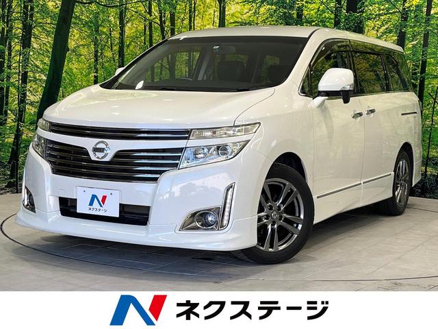 250ハイウェイスターアーバンクロム 禁煙車 純正SDナビ 両側電動ドア ハーフレザー HIDヘッド バックカメラ ETC 純正18アルミ スマートキー オートライト Bluetooth再生 電動格納ミラー(1枚目)