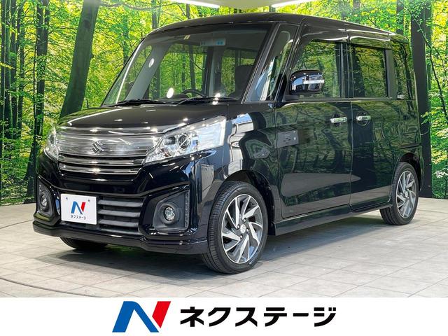スズキ スペーシアカスタム XS 純正ナビ 禁煙車 全方位モニターの