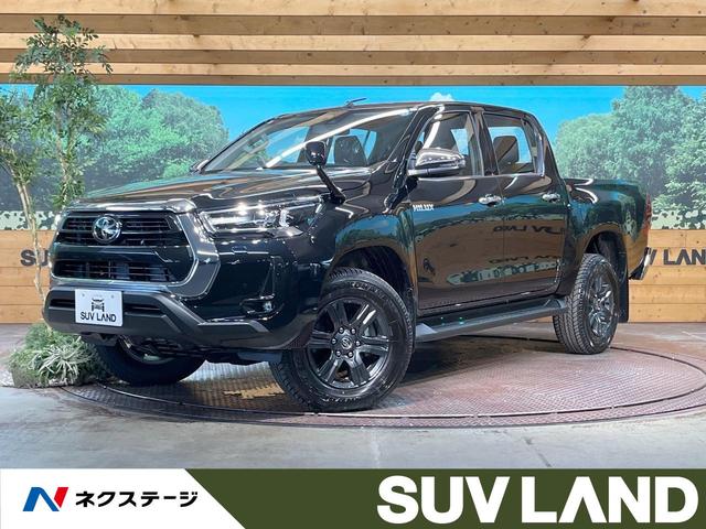 トヨタ ハイラックス Ｚ　ターボ　ディーゼル　４ＷＤ　衝突軽減　登録済未使用車　レーダークルーズ　ＬＥＤヘッド　ＬＥＤフォグ　リアフォグ　スマートキー　車線逸脱警報　コーナーセンサー　オートライト　デュアルオートエアコン