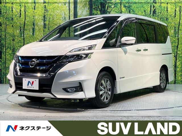 日産 セレナ ｅ－パワー　ハイウェイスターＶ　禁煙車　衝突軽減　純正９インチナビ　両側電動ドア　全周囲カメラ　ＥＴＣ　ドライブレコーダー　クルーズコントロール　ステアリングヒーター　ＬＥＤヘッドライト　フォグライト　クリアランスソナー