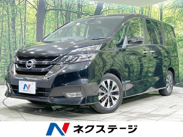 日産 セレナ ハイウェイスター　プロパイロットエディション　禁煙車　ハンズフリー両側電動スライドドア　エマージェンシーブレーキ　純正ナビ　レーダークルーズコントロール　フルセグＴＶ　Ｂｌｕｅｔｏｏｔｈ再生　ＥＴＣ　バックカメラ　ＬＥＤヘッド　コーナーセンサー