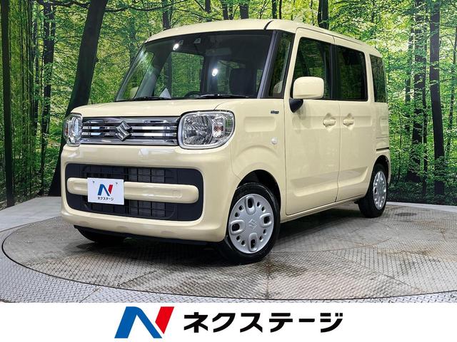 ハイブリッドG 届出済未使用車 衝突軽減装置 オートマチックハイビーム クリアランスソナー 車線逸脱警報 アイドリングストップ オートエアコン オートライト スマートキー 電動格納ミラー プライバシーガラス(1枚目)