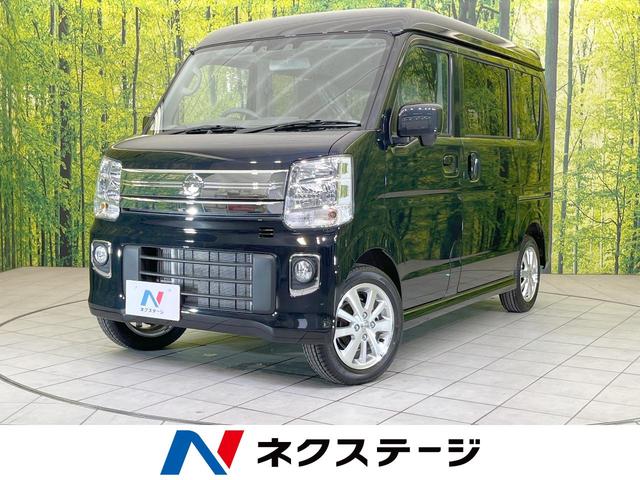 日産 ＮＶ１００クリッパーリオ Ｅ　届出済未使用車　衝突軽減　電動スライドドア　シートヒーター　オートエアコン　オートライト　コーナーセンサー　ＨＩＤヘッドライト　スマートキー　ステアリングスイッチ　アイドリングストップ