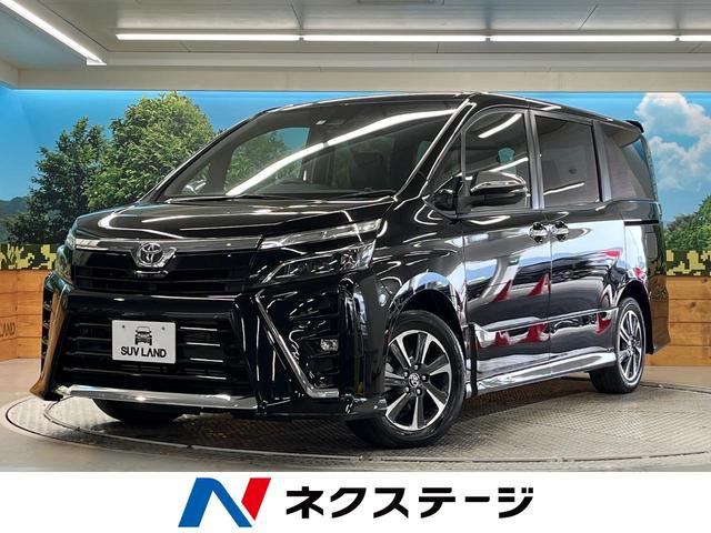 トヨタ ヴォクシー ＺＳ　煌ＩＩＩ　衝突軽減　両側電動スライドドア　禁煙車　ＳＤナビ　バックカメラ　Ｂｌｕｅｔｏｏｔｈ　ＥＴＣ　ハーフレザーシート　ＬＥＤヘッドライト／オートライト　クルーズコントロール　レーンキープ　雹害車