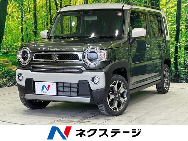 スズキ ハスラー ＪスタイルＩＩ　デュアルカメラブレーキサポート　届出済未使用車　レーダークルーズ　２トーンカラー　シートヒーター　ＬＥＤヘッドライト　ＬＥＤフォグ　クリアランスソナー　スマートキー　オートエアコン