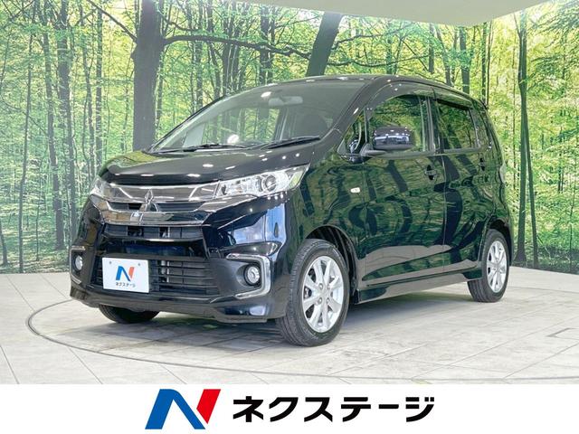 三菱 ｅＫカスタム Ｍ　禁煙車　純正オーディオ　シートヒーター