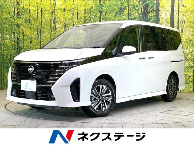 日産 セレナ ハイウェイスターＶ　ＳＤナビ　バックカメラ　禁煙車　衝突軽減　プロパイロット　リアオートエアコン　ＥＴＣ　オートブレーキホールド　パドルシフト　ＬＥＤヘッドライト　両側パワースライドドア　ロールサンシェード　スマートキー