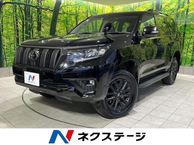 トヨタ ランドクルーザープラド ＴＸ　Ｌパッケージ　マットブラックエディション　サンルーフ　４ＷＤ　ナビ　バックカメラ　衝突軽減装置　レーダークルーズ　シートベンチレーション　パワーシート　革巻ハンドル　ＬＥＤヘッド　ドラレコ　ＥＴＣ　アダプティブハイビーム　スマートキー