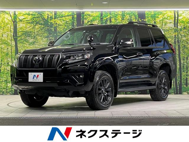 トヨタ ランドクルーザープラド ＴＸ　Ｌパッケージ　マットブラックエディション　ムーンルーフ　４ＷＤ　７人乗　セーフティセンス　禁煙車　レーダークルーズ　バックカメラ　フルセグ　シートヒーター　パワーシート　ＬＥＤヘッドライト　クリアランスソナー　革巻きステアリング