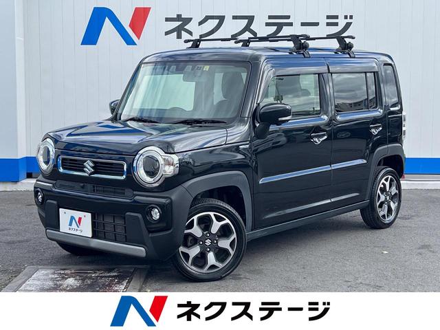 沖縄県の中古車ならハスラー ハイブリッドＸターボ　禁煙車　メーカーナビ　全方位モニター　アダプティブクルーズコントロール　セーフティサポート　シートヒーター　スマートキー　ＬＥＤヘッドライト　純正１５インチアルミホイール