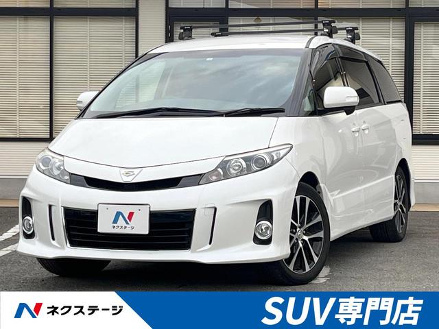 アエラス　７人乗り　ＳＤナビ　フリップダウンモニター　両側パワースライドドア　禁煙車　バックカメラ　フルセグＴＶ　Ｂｌｕｅｔｏｏｔｈ再生　スマートキー　ＨＩＤヘッド　純正１８アルミ　クルーズコントロール