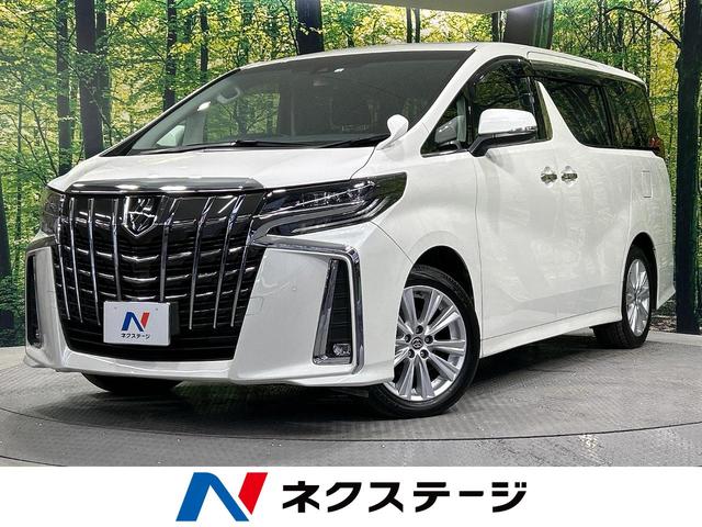 トヨタ アルファード ２．５Ｓ　純正ナビ　禁煙車　バックカメラ　セーフティセンス　レーダークルーズ　両側電動スライドドア　オートハイビーム　オートライト　ＬＥＤヘッドライト　リヤオートエアコン　純正１８アルミ　ＥＴＣ