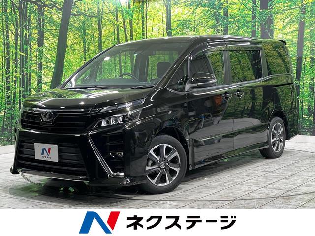 トヨタ ヴォクシー ＺＳ　純正１０型ナビ　セーフティセンス　禁煙車　クルコン　両側電動ドア　ＬＥＤヘッド　純正１６インチアルミ　バックカメラ　ＥＴＣ　スマートキー　Ｂｌｕｅｔｏｏｔｈ再生　アイドリングストップ　電動格納ミラー