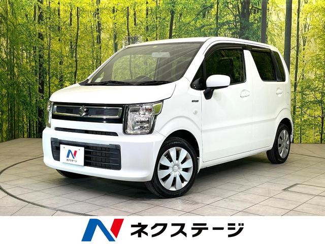 スズキ ワゴンＲ ハイブリッドＦＸ　純正ＳＤナビ　Ｂｌｕｅｔｏｏｔｈ再生　フルセグＴＶ　シートヒーター　禁煙車　電動格納ミラー　プライバシーガラス　盗難防止装置　アイドリングストップ　ヘッドライトレベライザー