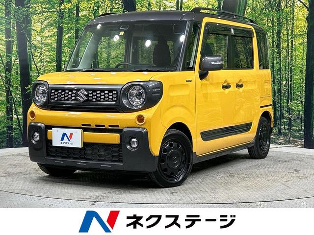 スズキ スペーシアギア ハイブリッドＸＺ　禁煙車　ＳＤナビ　２トーンルーフ