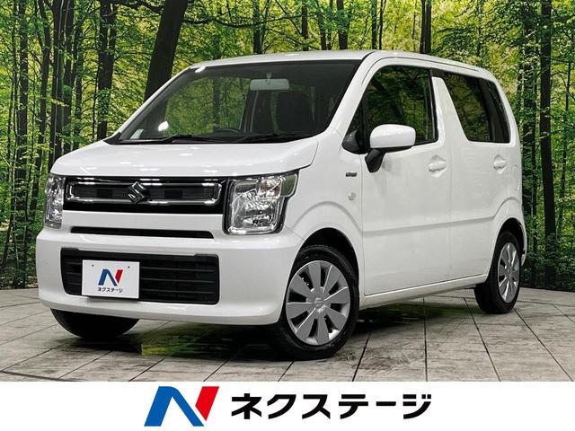 ワゴンＲ ハイブリッドＦＸ　４ＷＤ　禁煙車　前席シートヒーター　アイドリングストップ　オートライト　プライバシーガラス　パワーステアリング　パワーウィンドウ　アンブレラホルダー　横滑り防止装置　オートエアコン（1枚目）