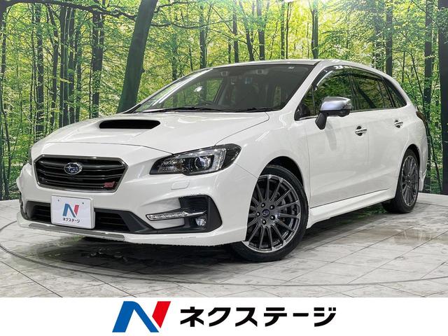 レヴォーグ　岩手県 ４ＷＤ　ターボ　禁煙車　赤革シート　アイサイトｖｅｒ３　純正８型ＳＤナビ