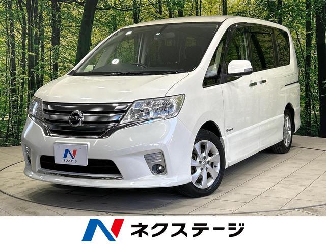 セレナ(日産) ハイウェイスター　Ｓ−ハイブリッド　純正ＳＤナビ　バックカメラ　両側パワースライドドア　ロールサンシェード　クルコン 中古車画像