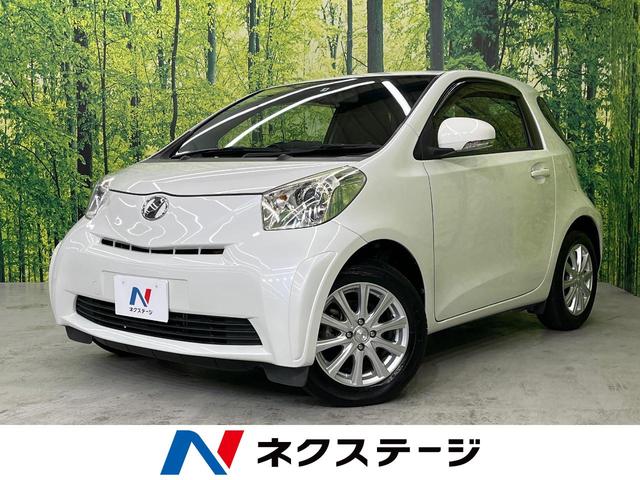 トヨタ ｉＱ １００Ｘ　禁煙車　ＥＴＣ　ステアリングスイッチ　ＣＤプレイヤー　シートリフター　ＡＵＸ　ニーエアバッグ　カーテン／サイドエアバック　ブラックファブリックシート　横滑り防止機能　ドアバイザー