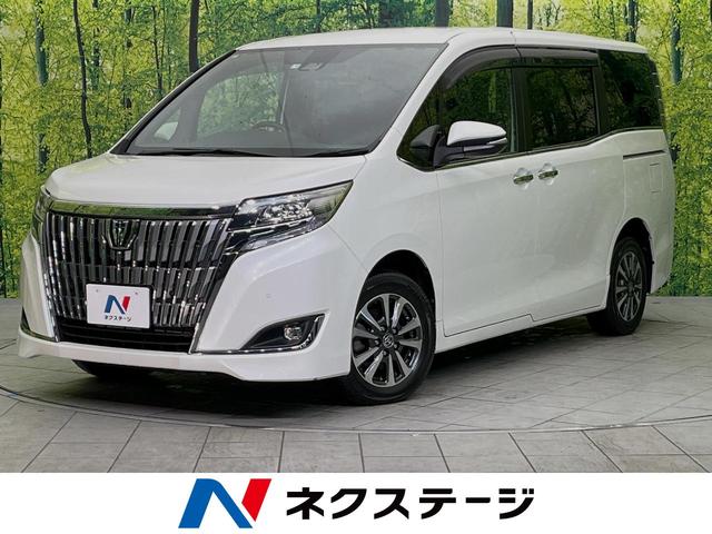 トヨタ エスクァイア Ｇｉ　純正９型ナビ　両側電動スライドドア　フリップダウンモニター　禁煙車　クルーズコントロール　フルセグ　バックカメラ　ＥＴＣ　衝突軽減装置　ＬＥＤヘッドライト　ＬＥＤフォグ　前席シートヒーター　ＤＶＤ再生